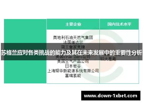 苏格兰应对各类挑战的能力及其在未来发展中的重要性分析