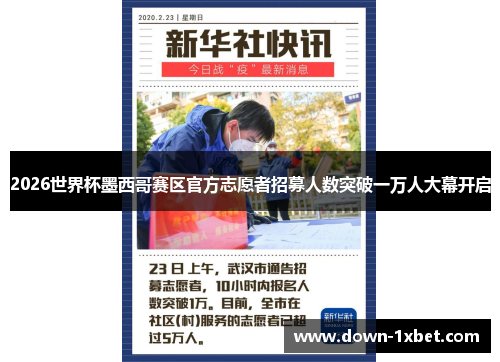 2026世界杯墨西哥赛区官方志愿者招募人数突破一万人大幕开启